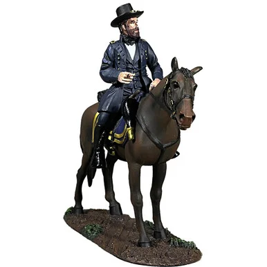 Union General U.S. Grant, Mounted 1/30 Figure William Britain (31456)