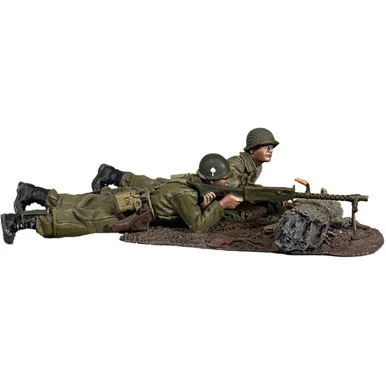 101st Airborne Machine Gun Team 1/30 Figure Set William Britain (25240)