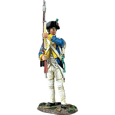 Royal Deux-Ponts Standing Make Ready 1/30 Figure WILLIAM BRITAIN (16185)