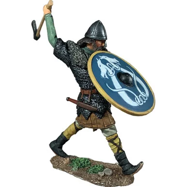 "Fritjof" Viking Attacking with Axe 1/30 Figure William Britain (62142)
