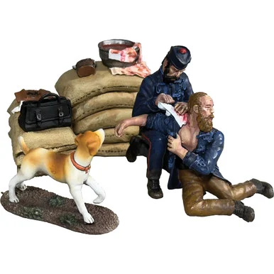 Surgeon Reynolds Attending Commissary Dalton 1/30 Figure Set William Britain (20220)
