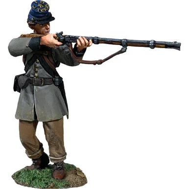 Confederate Texas Brigade Standing Firing 1/30 Figure William Britain (31364)