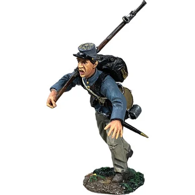 Confederate Texas Brigade Charging No. 3 1/30 Figure William Britain (31365)