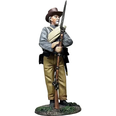 Confederate Infantrymen at Rest 1/30 Figure William Britain (31502)