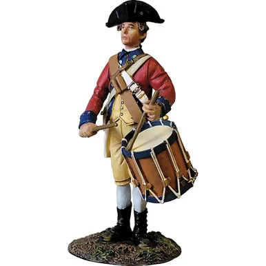 Continental Line Drummer 1/30 Figure William Britain (16210)