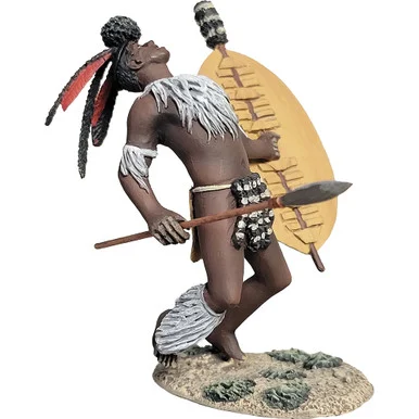 Zulu Casualty Falling Backward 1/30 Figure WILLIAM BRITAIN (20225)