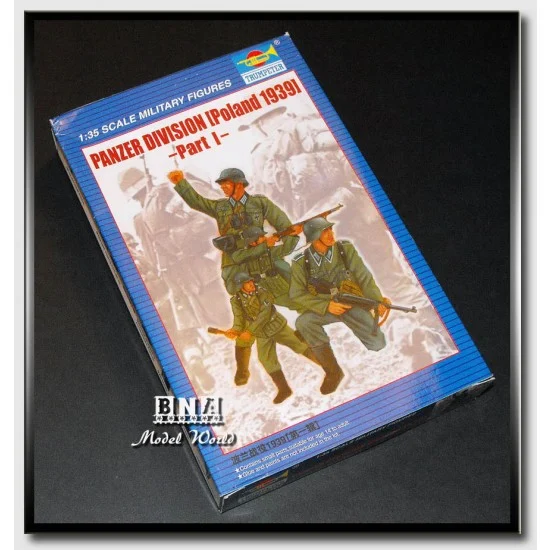 Trumpeter 00402 1/35 Panzer Division I [Poland 1939] - Model Figures