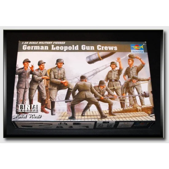 Trumpeter 00406 1/35 German Leopold Gun Crews - Model Figures
