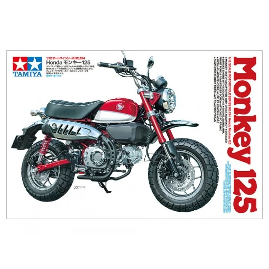 Tamiya 14134 1/12 Honda Monkey 125 - Model Motorcycles