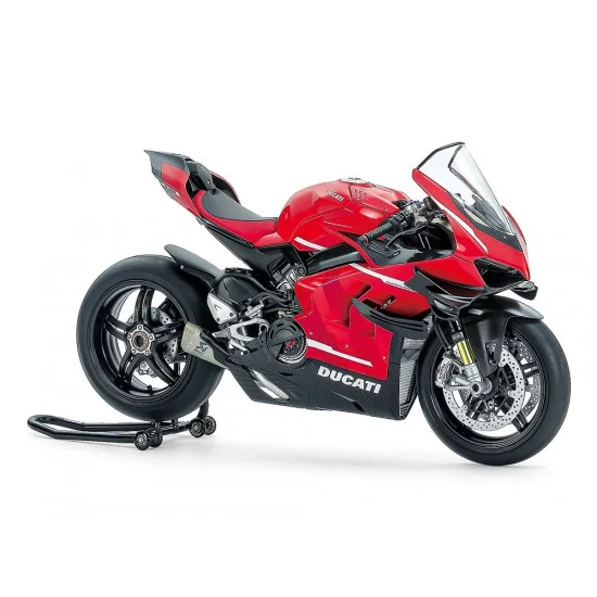 Tamiya 14143 1/12 Ducati Superleggera V4 with Racing Kit - Model Motorcycles