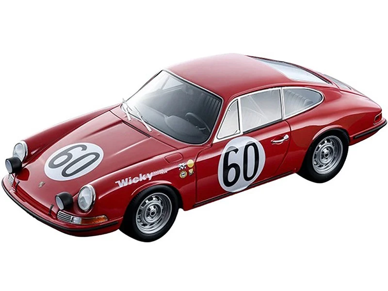 Porsche 911S #60 Andre Wicky - Philippe Farjon 24 Hours of Le Mans (1967) "Mythos Series" Limited Edition to 85 pieces Worldwide 1/18 Model Car by Tecnomodel