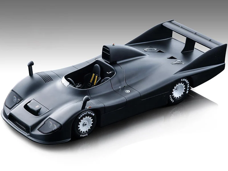 1977 Porsche 936 Matt Black Test Version "Mythos Series" Limited Edition to 60 pieces Worldwide 1/18 Model Car by Tecnomodel - Porsche Models