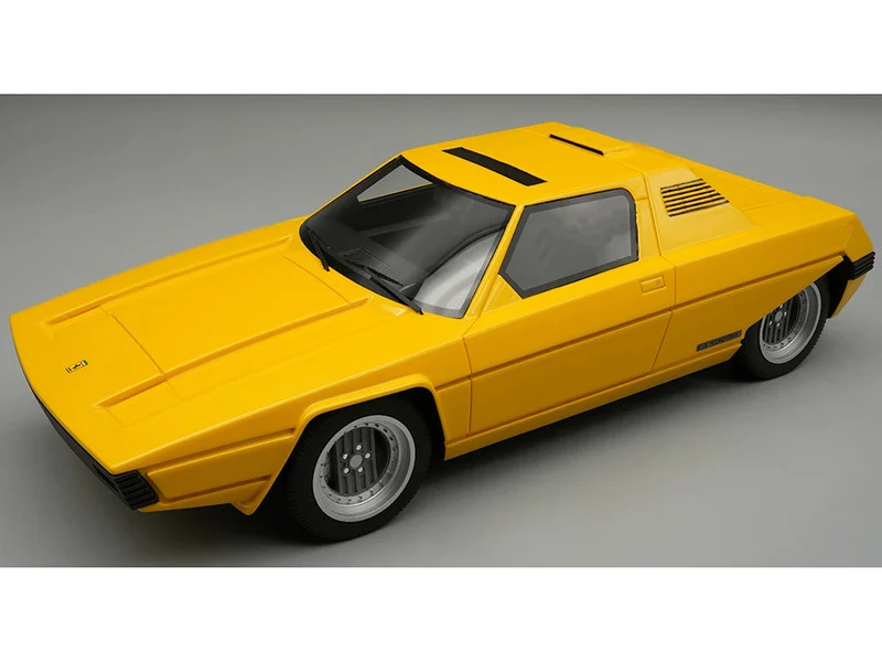1976 Ferrari 308 GT Rainbow By Bertone Giallo Modena Yellow "Mythos Series" Limited Edition to 30 pieces Worldwide 1/18 Model Car by Tecnomodel - Ferrari Models