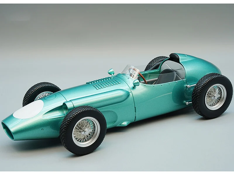 Aston Martin F1 DBR4 Green Metallic "Press Version" (1959) Limited Edition to 40 pieces Worldwide "Mythos Series" 1/18 Model Car by Tecnomodel - Formula 1 Models