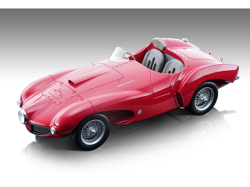 1953 Ferrari 166MM Abarth Red "Press Version" "Mythos Series" Limited Edition to 120 pieces Worldwide 1/18 Model Car by Tecnomodel - Ferrari Models