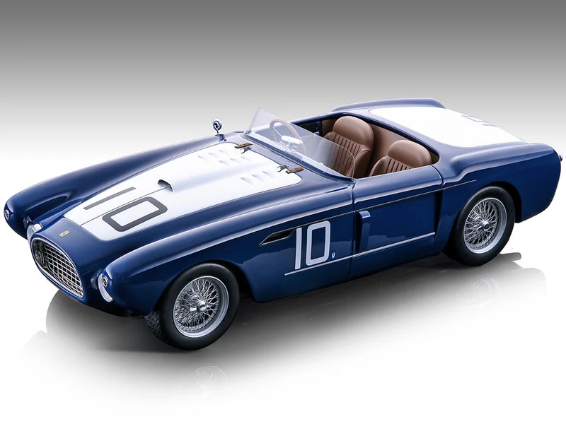 Ferrari 340 Mexico Spyder #10 Bill Spear 2nd Place "Pebble Beach 1500cc" (1953) "Mythos Series" Limited Edition to 85 pieces Worldwide 1/18 Model Car by Tecnomodel - Ferrari Models