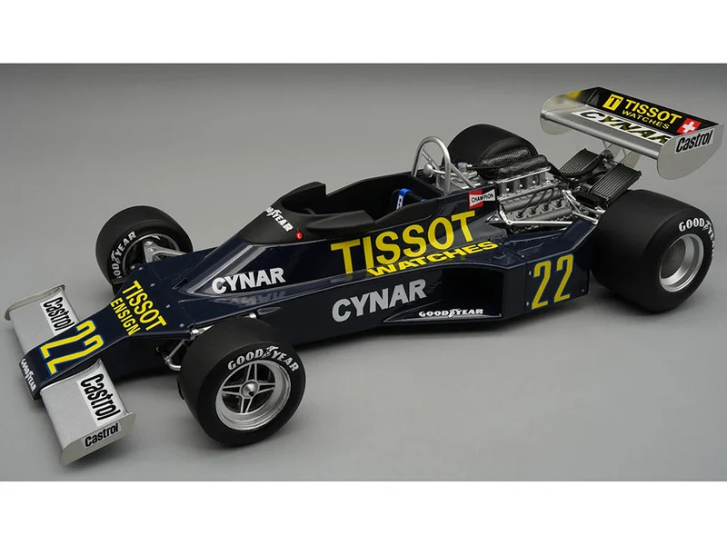 Ensign N177 #22 Clay Regazzoni Formula One F1 "Canadian GP" (1977) "Mythos Series" Limited Edition to 110 pieces Worldwide 1/18 Model Car by Tecnomodel - Formula 1 Models