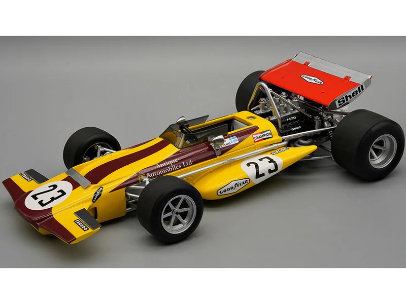 March 701 #23 Ronnie Peterson Formula One F1 "Monaco GP" (1970) "Mythos Series" Limited Edition to 105 pieces Worldwide 1/18 Model Car by Tecnomodel - Formula 1 Models