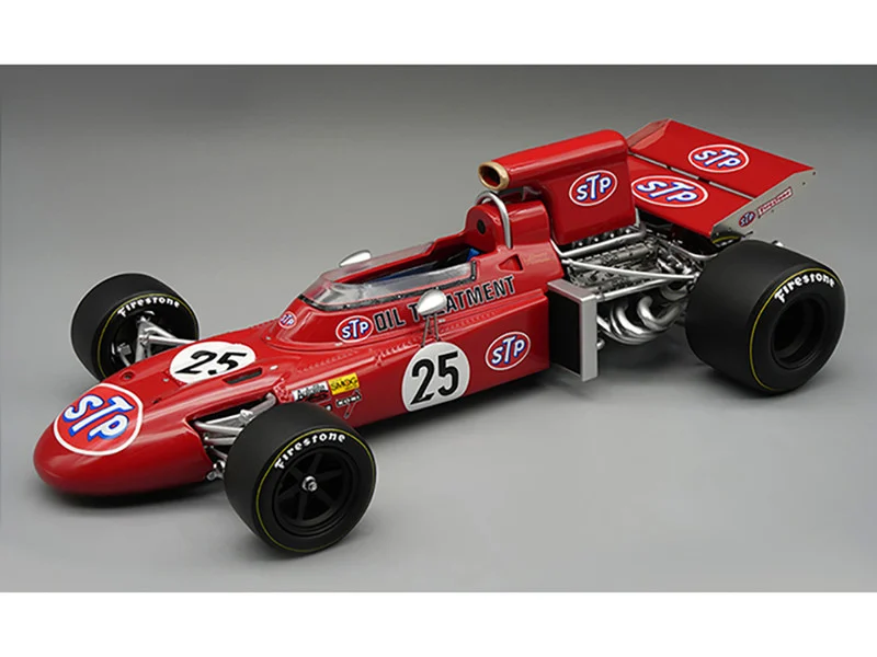 March 711 #25 Ronnie Peterson 2nd Place Formula One F1 "Italian GP" (1971) "Mythos Series" Limited Edition to 80 pieces Worldwide 1/18 Model Car by Tecnomodel - Formula 1 Models