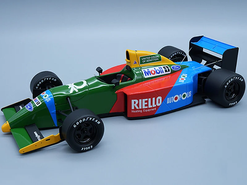 Benetton B190 "Press Version" Formula One F1 World Championship (1990) "Mythos Series" Limited Edition to 30 pieces Worldwide 1/18 Model Car by Tecnomodel - Formula 1 Models