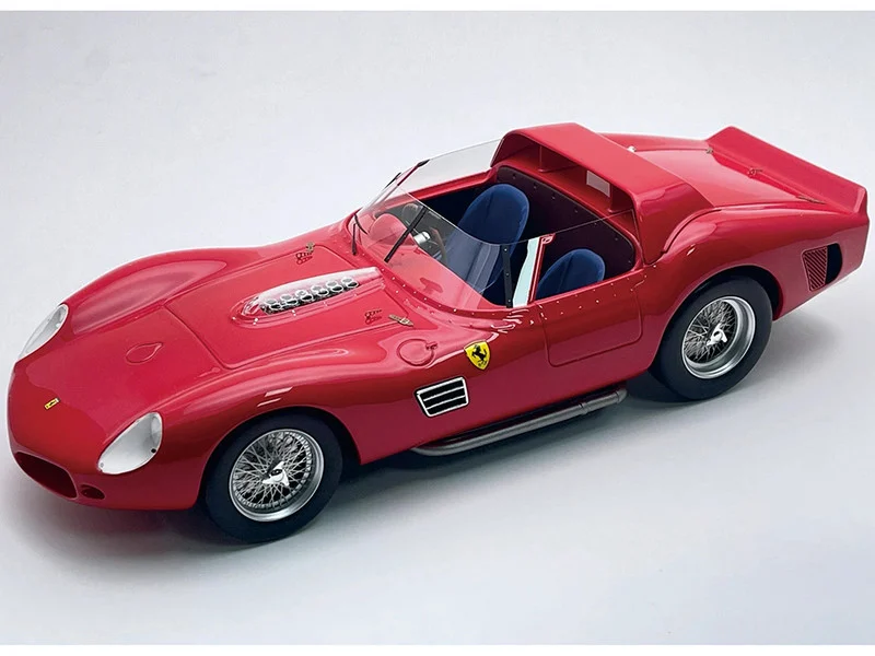 Ferrari 330 TRI-LM "Press Version 1962" Rosso Corsa Red "Mythos Series" with Display Case Limited Edition to 55 pieces Worldwide 1/18 Model Car by Tecnomodel