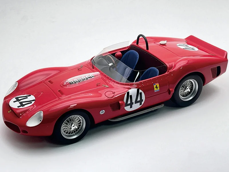 Ferrari 330 TRI-LM #44 Pedro Rodriguez "Team NART" Winner "GP Canada Mosport" (1962) "Mythos Series" with Display Case Limited Edition to 40 pieces Worldwide 1/18 Model Car by Tecnomodel