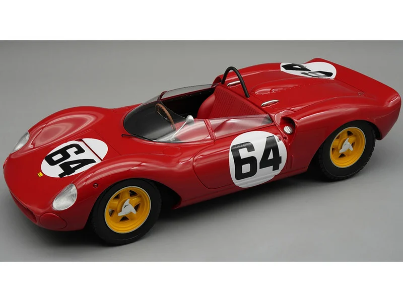 Ferrari 206 Dino SP #64 Ludovico Scarfiotti "Scuderia SEFAC" Winner "Hill Climb Freiburg - Schauinsland" (1965) "Mythos Series" Limited Edition to 68 pieces Worldwide 1/18 Model Car by Tecnomodel