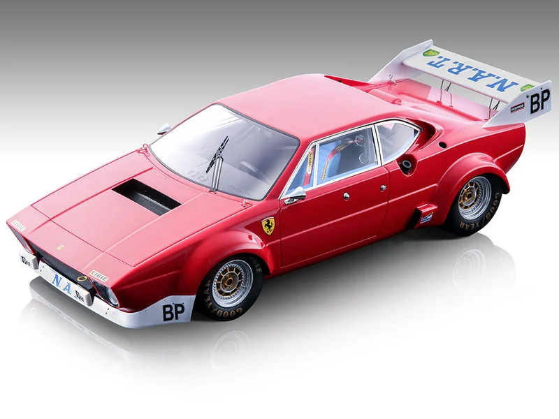Ferrari 308 GTB4 LM Red "Press Version" (1974) "Mythos Series" Limited Edition to 90 pieces Worldwide 1/18 Model Car by Tecnomodel - Ferrari Models