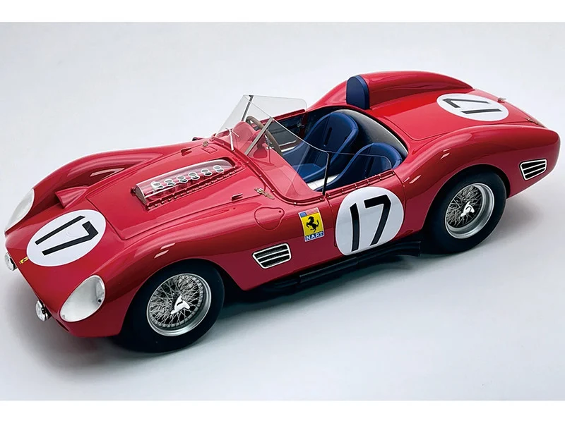 Ferrari 250 TR59-60 #17 Pedro Rodriguez - Ricardo Rodriguez "NART" 3rd Place "12 Hours of Sebring" (1961) "Mythos Series" with Display Case Limited Edition to 55 pieces Worldwide 1/18 Model Car by Tecnomodel