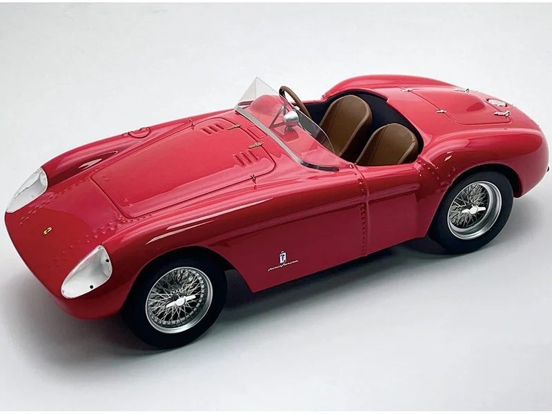 Ferrari 500 Mondial "Press Version 1956" Rosso Corsa Red "Mythos Series" with Display Case Limited Edition to 80 pieces Worldwide 1/18 Model Car by Tecnomodel - Ferrari Models
