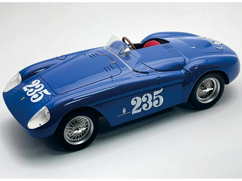 Ferrari 500 Mondial #235 Porfirio Rubirosa "Santa Barbara Road Races" (1954) "Mythos Series" with Display Case Limited Edition to 40 pieces Worldwide 1/18 Model Car by Tecnomodel - Ferrari Models