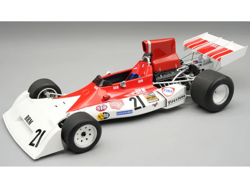 BRM P160E #21 Niki Lauda Formula One F1 "Italian GP" (1973) "Mythos Series" with Display Case Limited Edition to 70 pieces Worldwide 1/18 Model Car by Tecnomodel - Formula 1 Models