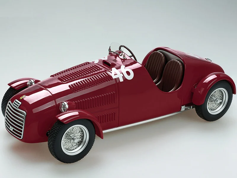 Ferrari 125C #46 Franco Cortese "Circuito Vigevano" (1947) Limited Edition to 70 pieces Worldwide "Mythos Series" 1/18 Model Car by Tecnomodel - Ferrari Models