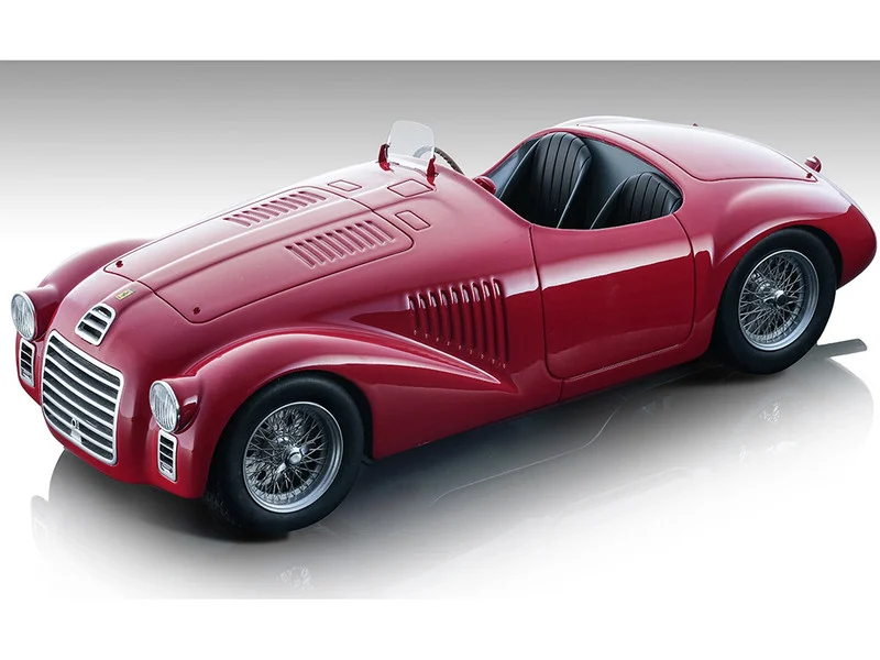 Ferrari 125S Rosso Corsa Red "Press Version" (1947) "Mythos Series" Limited Edition to 65 pieces Worldwide 1/18 Model Car by Tecnomodel - Ferrari Models