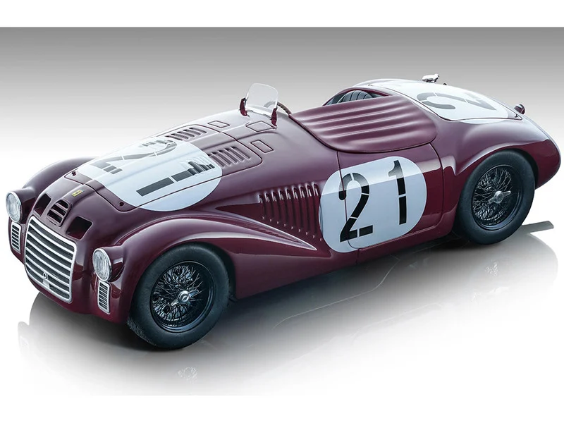 Ferrari 159S #21 Franco Cortese 2nd Place "12 Hours of Pescara" (1947) "Mythos Series" Limited Edition to 60 pieces Worldwide 1/18 Model Car by Tecnomodel - Ferrari Models