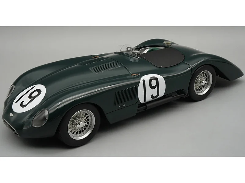 Jaguar C-Type Longtail #19 Peter Whitehead - Ian Stewart "24 Hours of Le Mans" (1952) "Mythos Series" with Display Case Limited Edition to 55 pieces Worldwide 1/18 Model Car by Tecnomodel
