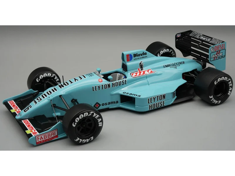 March 881 #15 Mauricio Gugelmin Formula One F1 "Italian GP" (1988) "Mythos Series" with Display Case Limited Edition to 50 pieces Worldwide 1/18 Model Car by Tecnomodel - Formula 1 Models