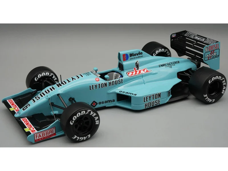 March 881 #16 Ivan Capelli Formula One F1 "German GP" (1988) "Mythos Series" with Display Case Limited Edition to 50 pieces Worldwide 1/18 Model Car by Tecnomodel - Formula 1 Models