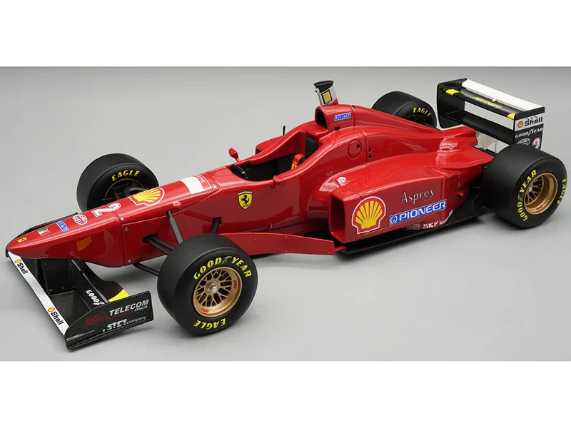 Ferrari F310 #2 Eddie Irvine "Scuderia Ferrari" Formula One F1 "San Marino GP" (1996) with Display Case "Mythos Series" Limited Edition to 25 pieces Worldwide 1/18 Model Car by Tecnomodel - Formula 1 Models