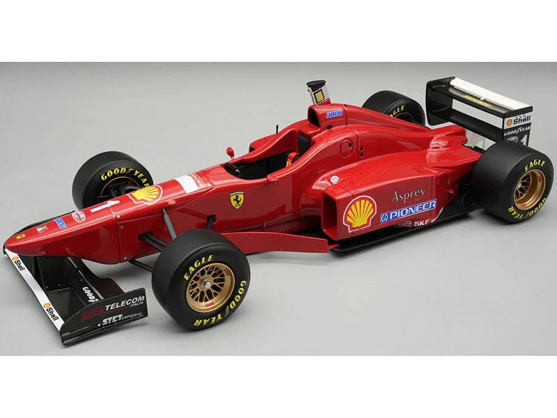 Ferrari F310 #1 Michael Schumacher "Scuderia Ferrari" Winner Formula One F1 "Italian GP" (1996) with Display Case "Mythos Series" Limited Edition to 60 pieces Worldwide 1/18 Model Car by Tecnomodel - Formula 1 Models