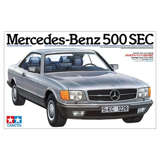 Tamiya 24029 1/24 Mercedes-Benz 500 SEC Sports Car