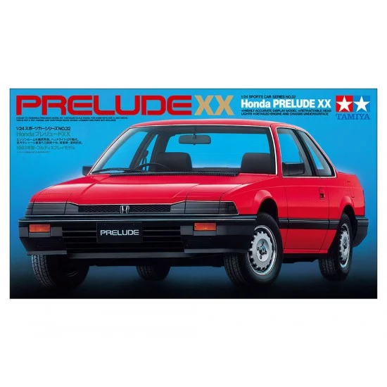 Tamiya 24032 1/24 Honda Prelude XX Sports Car - Model Cars