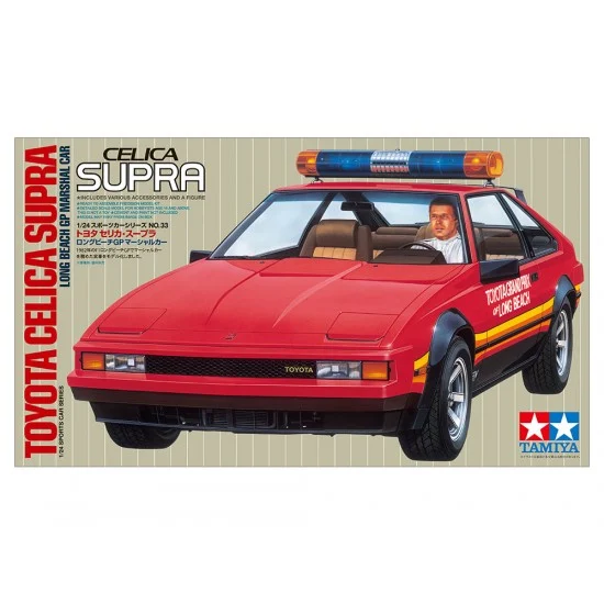 Tamiya 24033 1/24 Toyota Celica Supra Grand Prix Marshal - Model Cars
