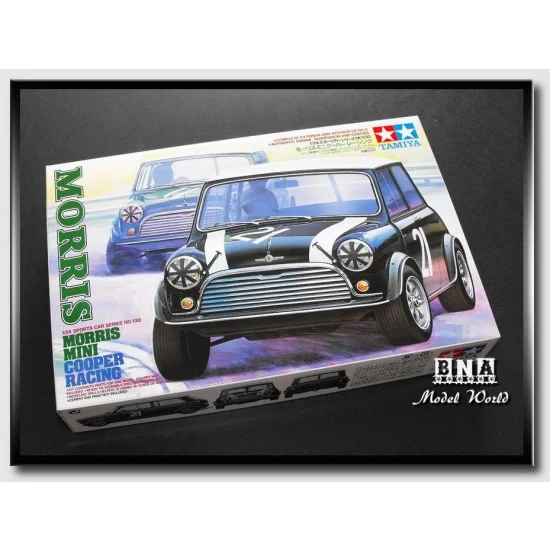 Tamiya 24130 1/24 Morris Mini Cooper Racing - Model Cars