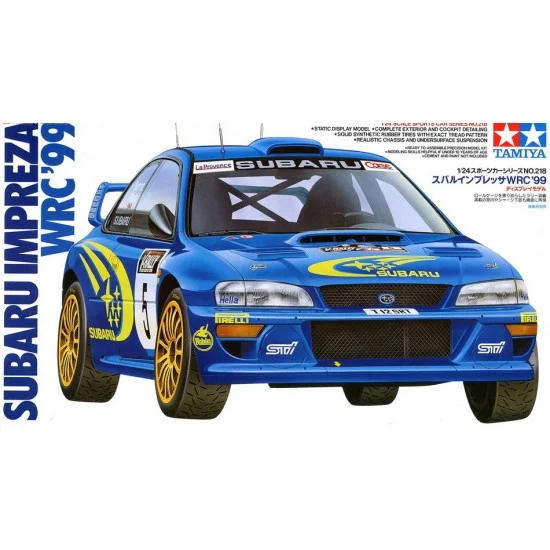 Tamiya 24218 1/24 Subaru Impreza WRC 1999 - Model Cars