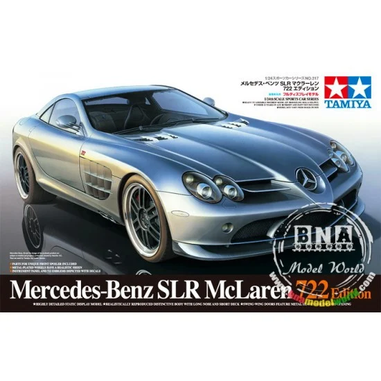 Tamiya 24317 1/24 Mercedes-Benz SLR McLaren 722 Edition