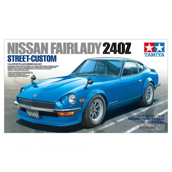 Tamiya 24367 1/24 Nissan Fairlady 240Z Street Custom - Model Cars
