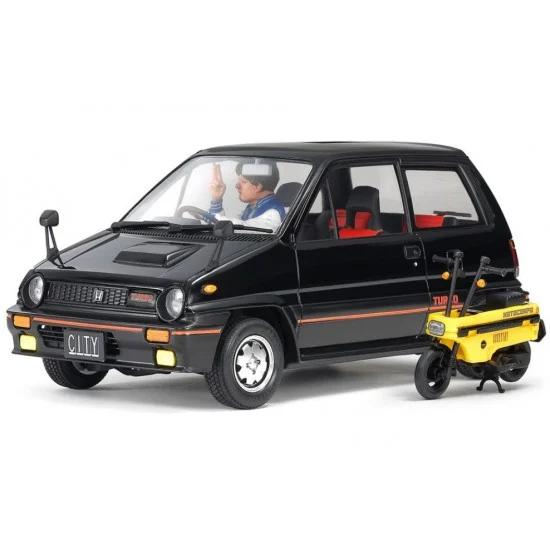 Tamiya 24369 1/24 Honda City Turbo (Updated Decals) - Model Cars