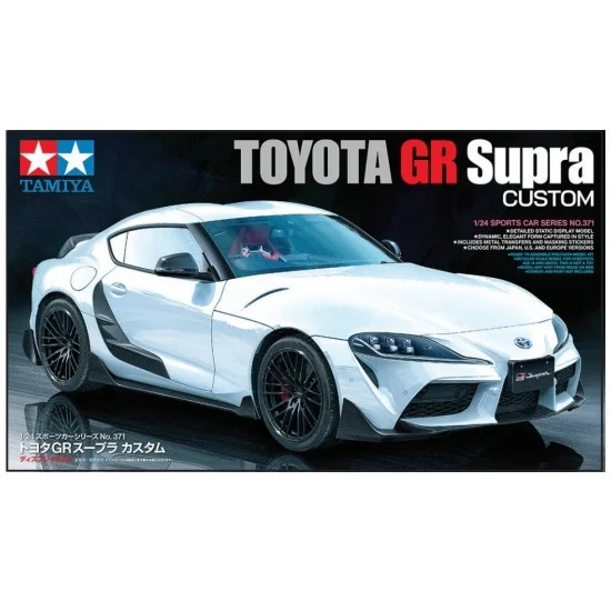 Tamiya 24371 1/24 Toyota GR Supra Custom Sports Car - Model Cars