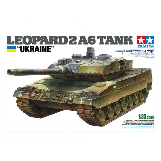 Tamiya 25207 1/35 Leopard 2 A6 Tank - Military Vehicles & Tanks